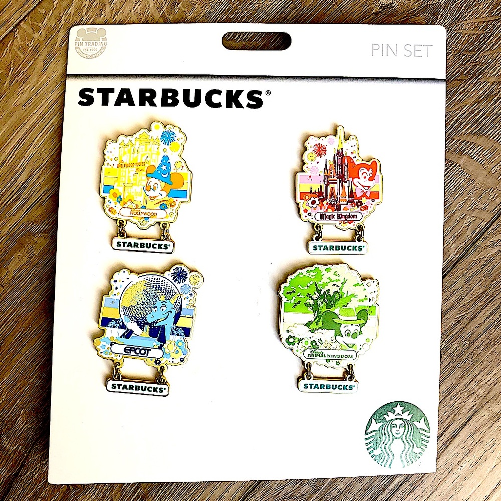 Disney Parks - Disney Parks 50th Anniversary Collectable Starbucks Pin S…